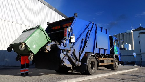 Efficient builders waste clearance process