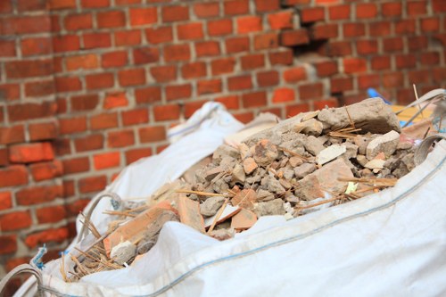 Professional team conducting office clearance in Willesden